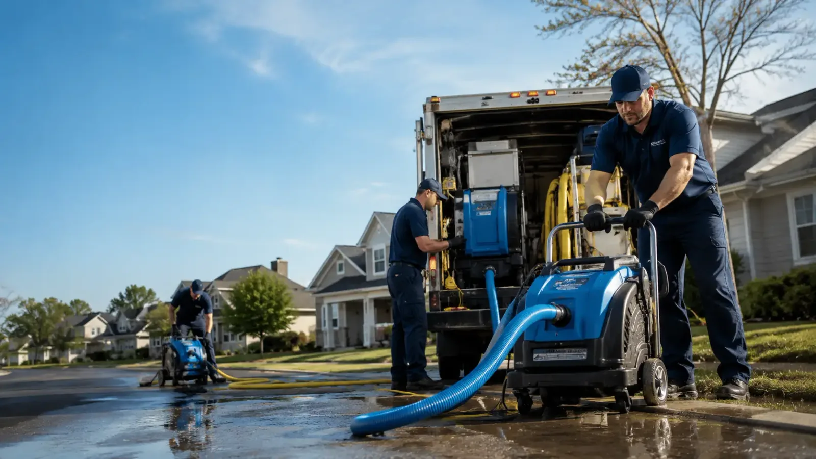 Flood Damage Cleanup in Palms, MI